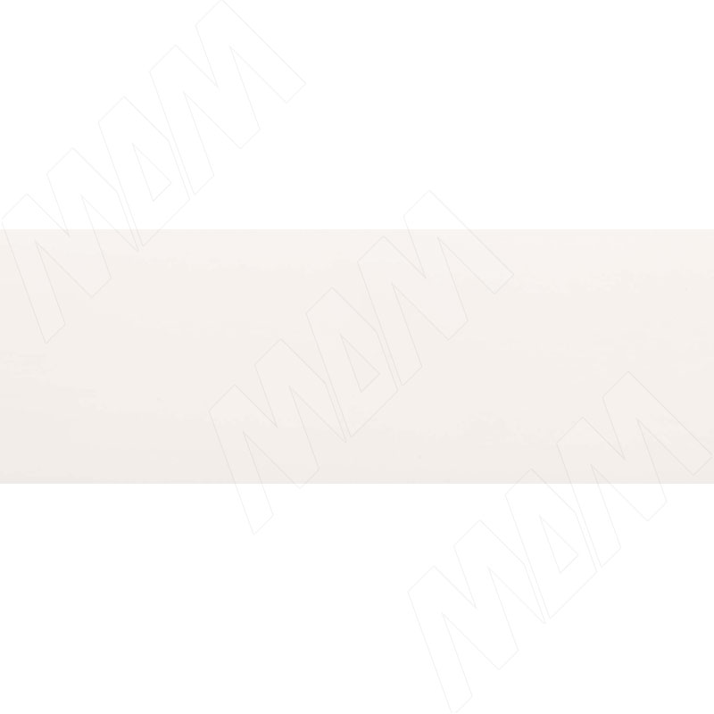 Кромка ПВХ Белый, гладкая (Kr 0110, Kr 0101), 100 пог.м