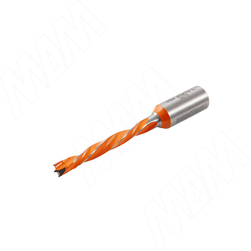 Сверло глухое Nordutensili HM D=5мм, L=70мм, S=10×20, LH
