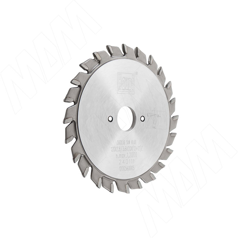 Дисковая пила подрезная 120×2.8-3.6/2.2×20 Z12+12 WZ