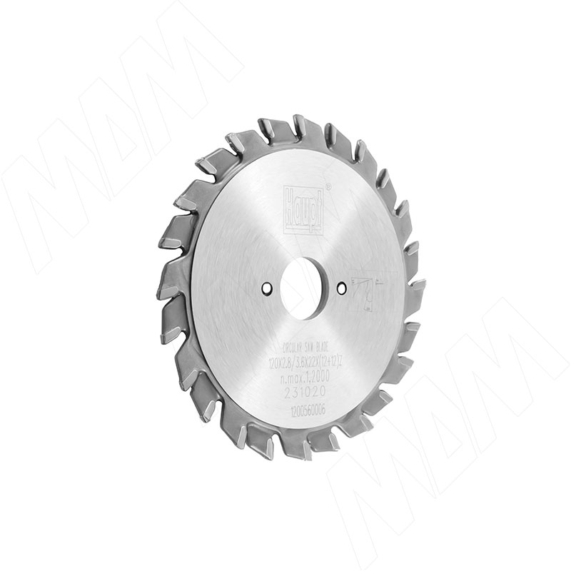 Дисковая пила подрезная 120×2.8-3.6/2.2×22 Z12+12 WZ