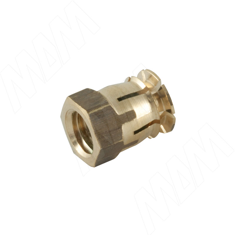 Футорка распорная металлическая, c шариком, D5, М4×13