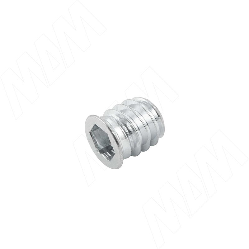 Футорка металлическая D10, М8×15, оцинкованная