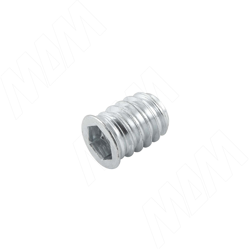 Футорка металлическая D10, М8×17, оцинкованная