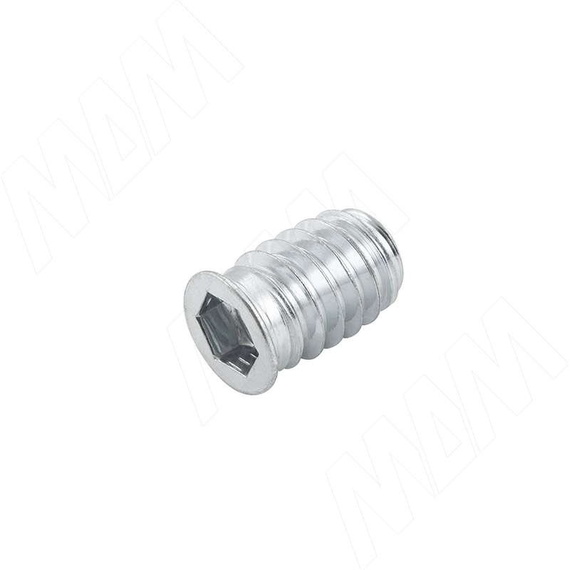 Футорка металлическая D10, М8×20, оцинкованная