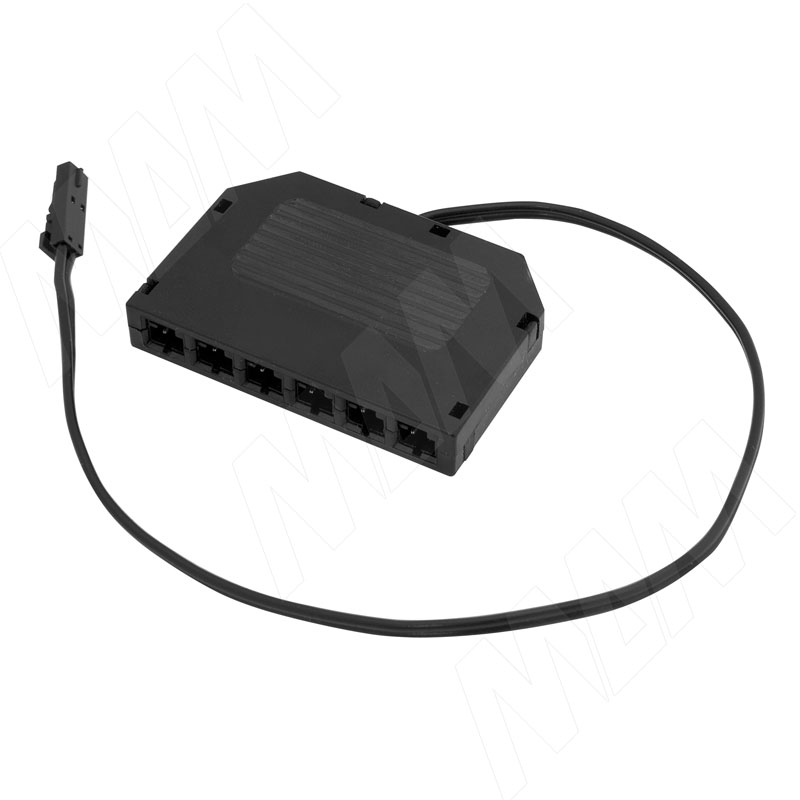 Разветвитель на 6 розеток, разъем — LED