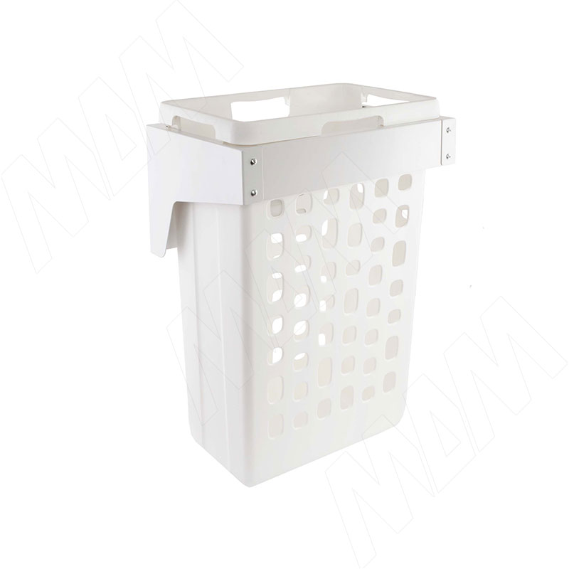 HAMPER LF45 Корзина для белья откидная, 1 емкость (35л), цвет белый