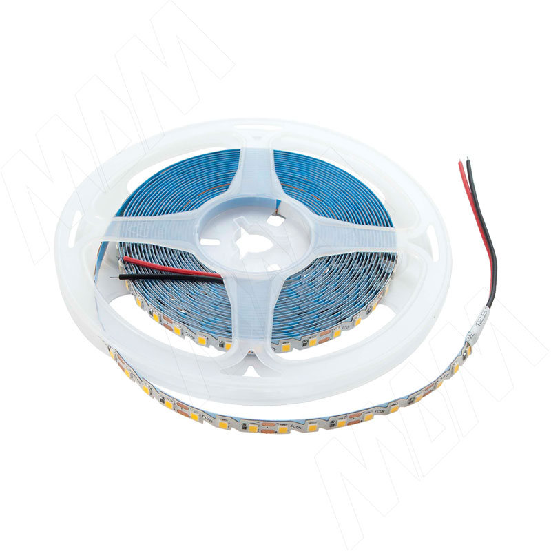 Фигурная лента светодиодная 2835/120, 12V, 5 м, теплый белый 3200К, IP20, 9,6W/1м